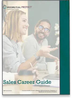 Cover of the MedMutual Protect Sales Career Guide